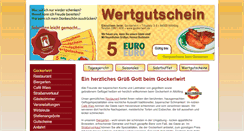 Desktop Screenshot of gockerlwirt.de